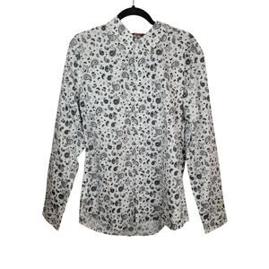 Guess Los Angeles NWT Men's Long Sleeve Paisley Slim Fit Button Up Shirt Sz XL